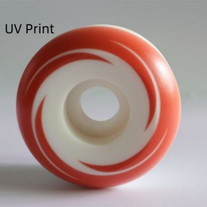 UV Print custom printed skateboard wheel off road skateboard wheels 55D