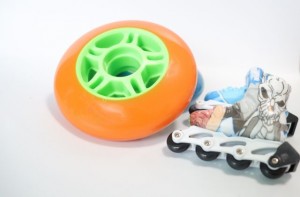 Special wheels for inline skates: 90mm x 24mm SHR83A