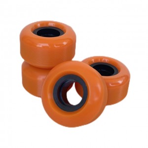 Orange Skateboard wheels 53x32mm SHR83A PU wheels