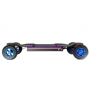 Challenge the limit! M24 dual-drive off-road tire electric skateboard