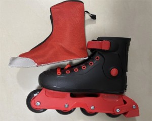 Custom Traditional Lightspeed Inline Skates PU Material with Flashing Roller and Patent System PP Chassis