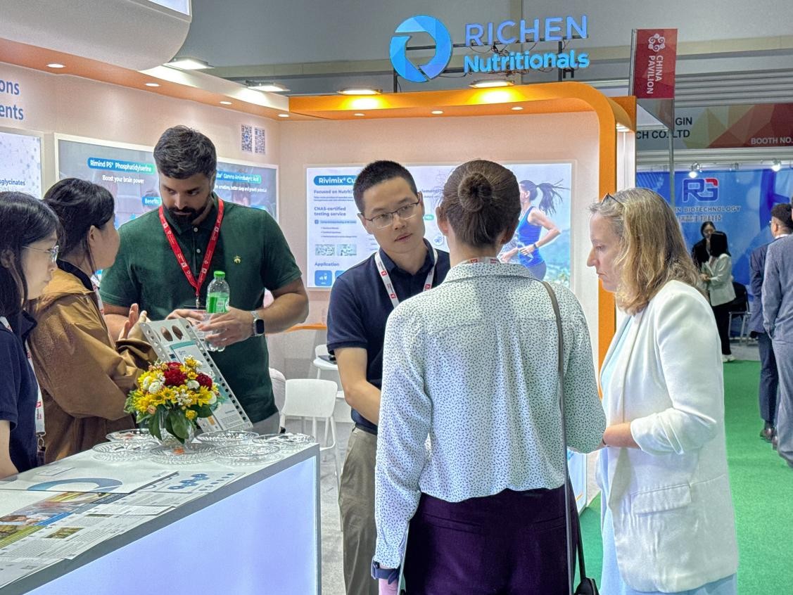 Richen Showcases Vitamin & Mineral Nutrition Innovations at Vitafoods Asia 2025