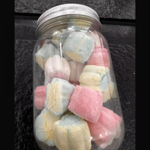 Liofilizowane suszone pianki marshmallow