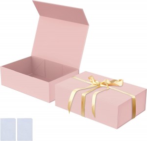 Luxury Large Gift Box Storage Box Ribbon Magnetic Closure