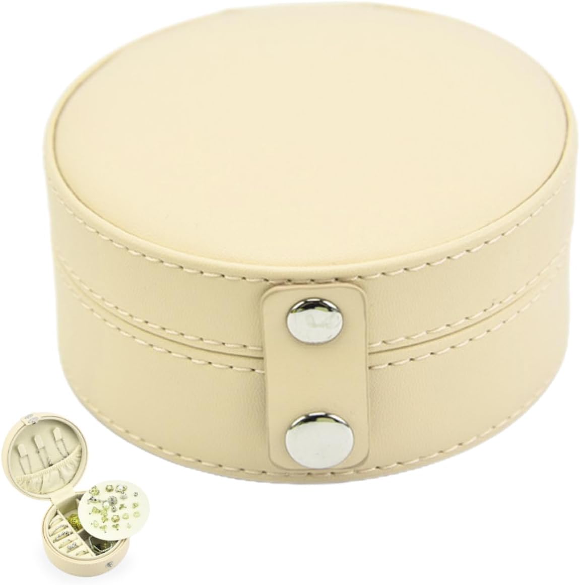 Portable Jewelry Box Travel Earring Holder Bracelet Holder  Organizer