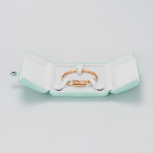 Jewelry Box PU Leather Bracelet/Bangle Case Velvet Interior Jewellery Gift Box