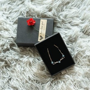 Jewelry Gift Boxes Set, Small Kraft Paper Box