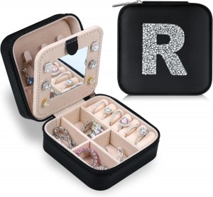 Small Jewelry Box for Girls,  Small Jewelry Organizer Box Travel Jewelry Case Jewelry Box Organizer