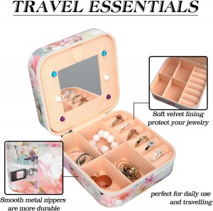 Travel Jewelry Case Organizer Personalized Travel Jewelry Boxes Organizers
