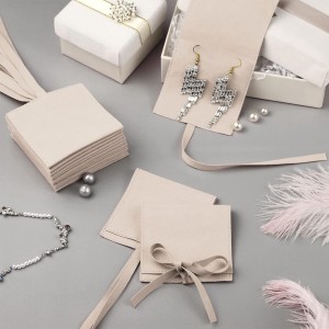 Jewelry Packaging Bag Luxury Small Jewelry Gift Bags Bow