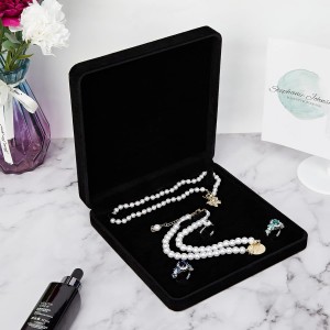 Velvet Jewelry Set Box, Velvet Gift Box