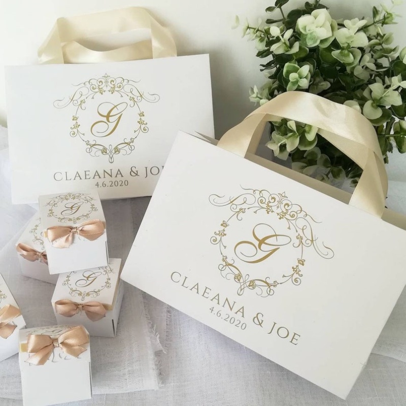 Custom Personalized small Paper Bag for business