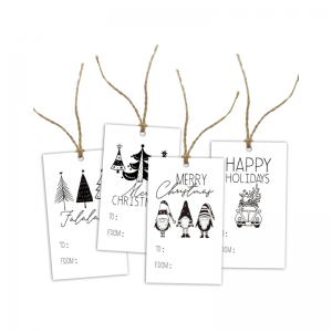 Gift Wrapping Hanging Tags – Hanging Punch Tags
