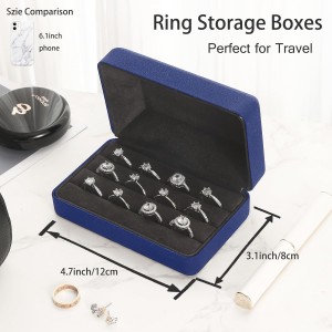 Ring Storage Boxes for Multiple Rings