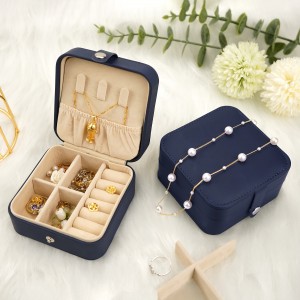 Snap-On Jewelry Box, Retro Compact And Portable...