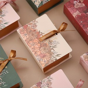 Creative Book Shape Wedding Gift Box -Birthday Gift and Wedding Decorations