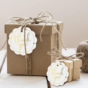 Gift Tags with String, Kraft Paper Gift Wrap Hang Tags