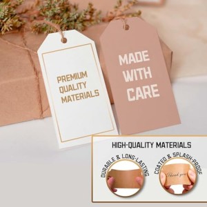 Custom Tags for Handmade Items Handmade with Love Tags
