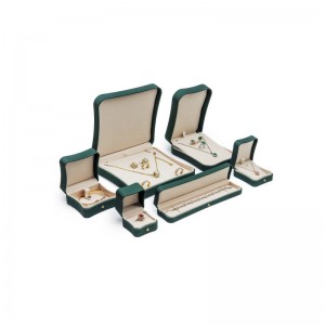 Jewellery packaging boxes gift luxury leather jewelry box