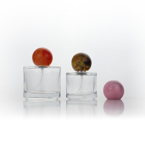 50ML Round Glass Sphere Perfume Bottle