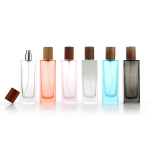 Colourful Rectangle Perfume bottles