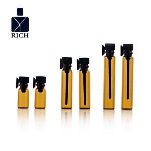 0.5ml 1ml 2ml Amber Tester Perfume Bottle With Stick