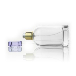 Cylinder Perfume Bottles 100ml Clear