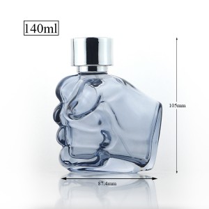 Man Fist Empty Perfume Bottle 140ml