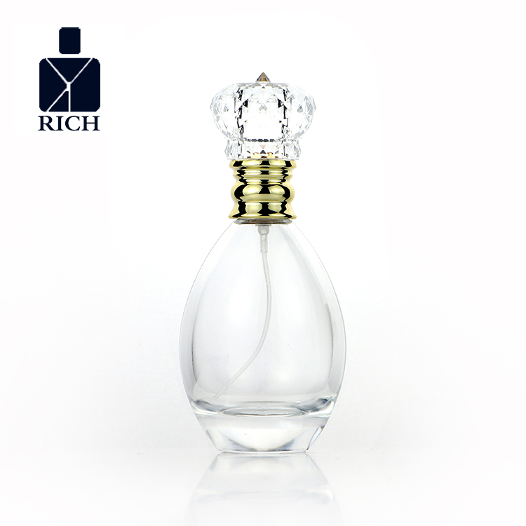 luxury glass perfume bottles