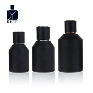 30ml 50ml 100ml Slanted Shoulder Cylindrical Empty Perfume Bottle