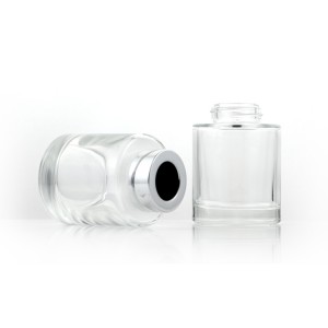 Cylinder Clear Reed Diffuser Bottle 110ml