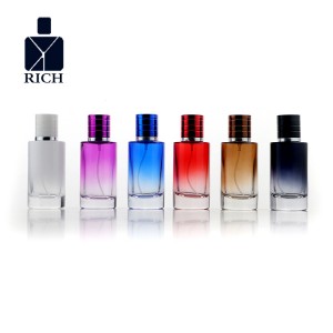 50ml Colourful Cylinder Refillable Perfume Bottles