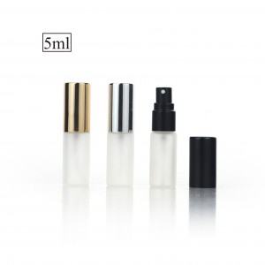 refillable parfume bottle 5ml with aluminum cap