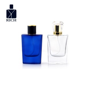 50ML Trapezoid Shape Glass luxury Perfume Bottle