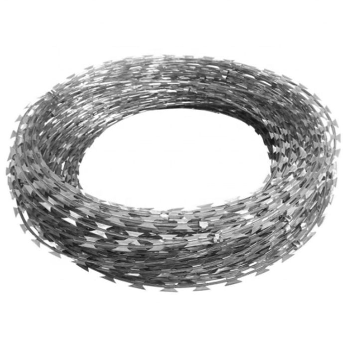 China Wholesale Flat Wrap Razor Wire Products –  Razor wire Concertina razor barbed wire Concertina wire Galvanized razor wire galvanized concertina wire  – RICON