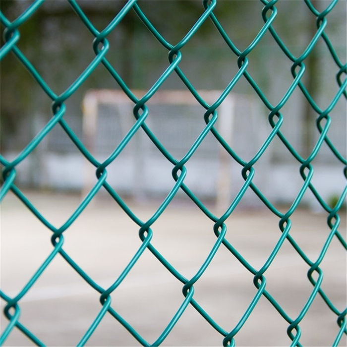 Chain link mesh chain link fence diamond wire mesh garden fence football field fence Diamond Chain Link Fence Diamond Shape Weave Wire Mesh