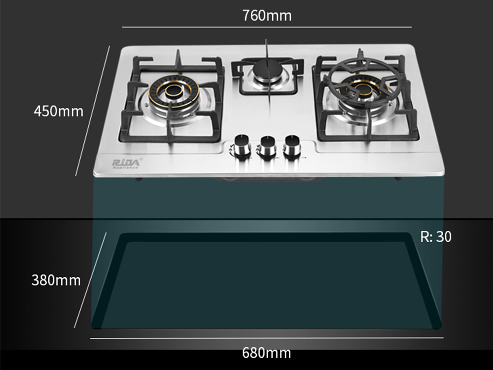 Hvordan vælger du indbygget gaskomfur eller bordplade?