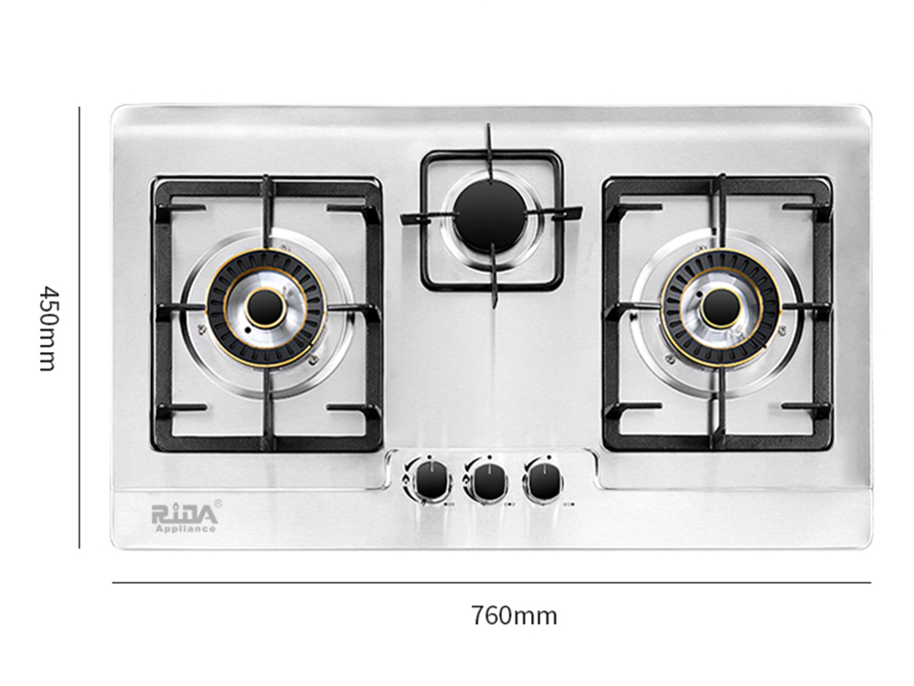 Advantages of stainless steel panels and glass panels for gas stoves？