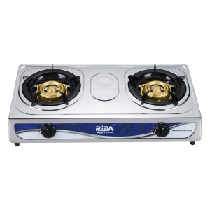 Automatic lpg table top cooking appliance gas burner table top stainless steel gas stove gas cooker RD-GD380