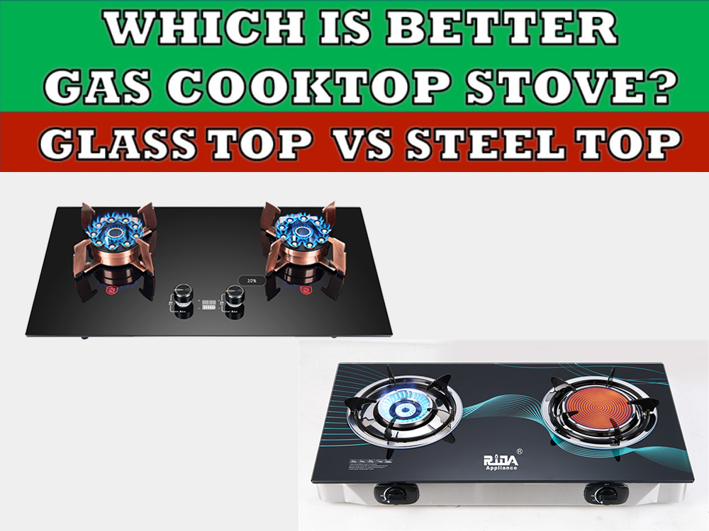 Tempered Glass VS Stainless Steel Gas Stove: Which is Better? – RIDA manufacturer