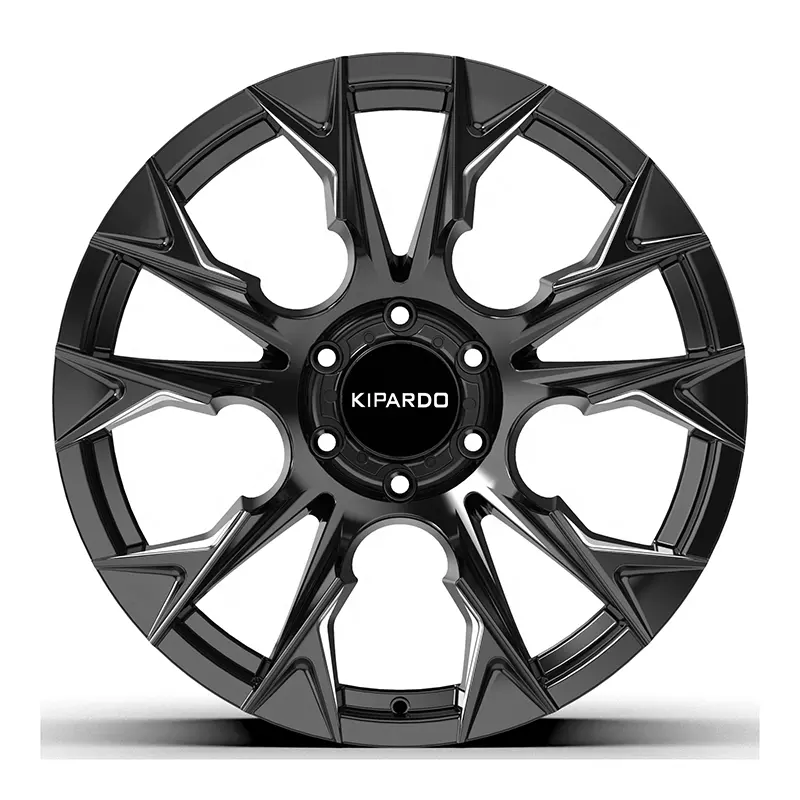 Kipardo 20 inch factory wholesale 5 6 hole aluminum alloy rims 4×4 offroad wheels