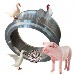 The ring maot tina nyusu babi feed gizi feed piglet sarta kanyamanan bahan mesin pellet