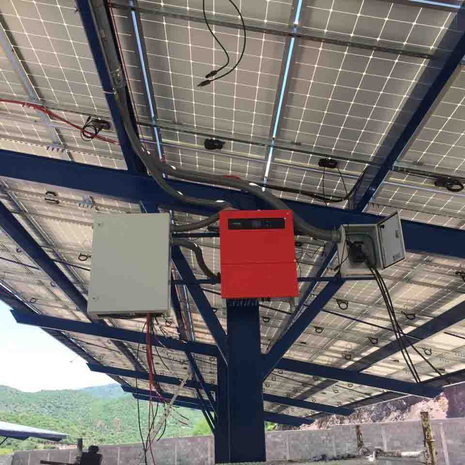 1.2MW solar power system in MEXICO