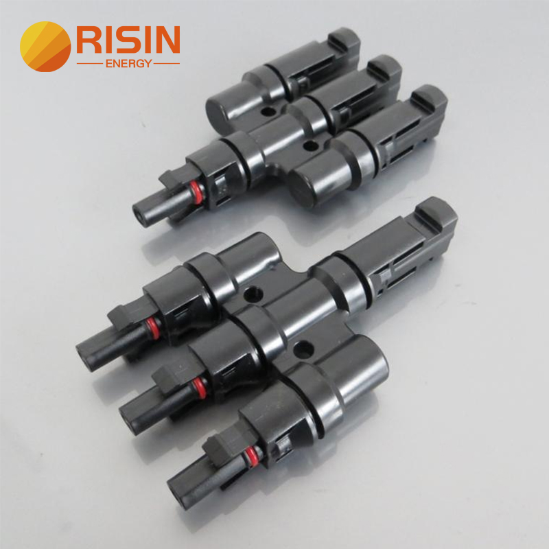 High Standard Risin MC4 3to1 Branch 4 Way Parallel Solar PV Connector for Solar Power Energy