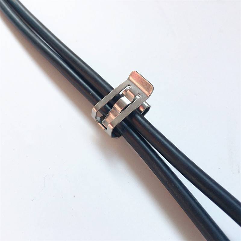 Wholesale Price Solar Cable 6mm - 2way SUS Wire Clamp Solar Cable Clip – RISIN