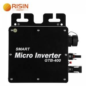 Professional China Small Solar Inverter - On Grid Connected Micro Solar Power Inverter 400 Watt – RISIN