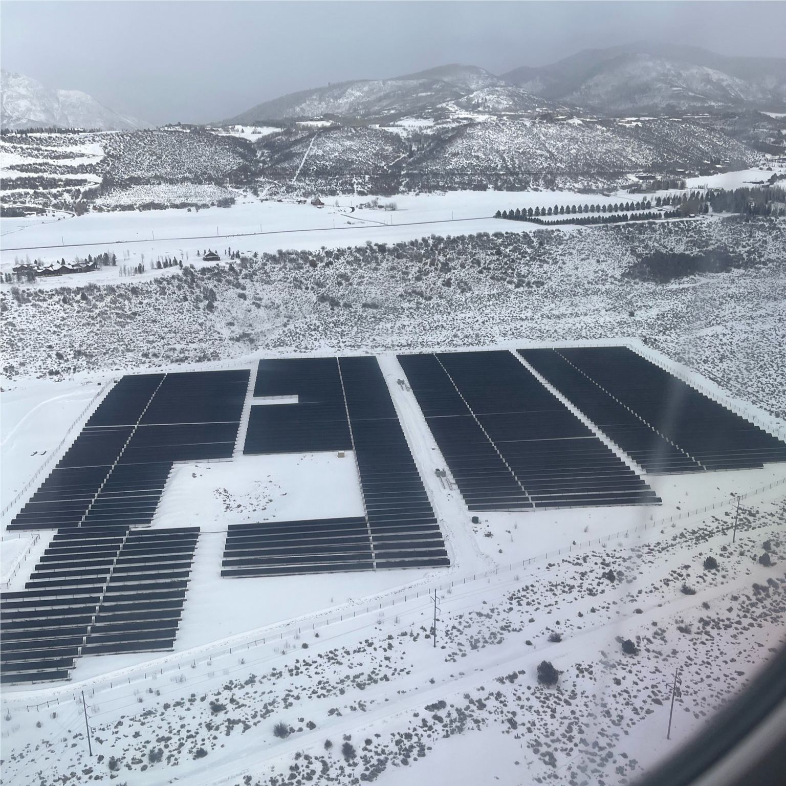 5 MW, 35-acre Pitkin Solar project in beautiful, snowy Aspen, Colorado