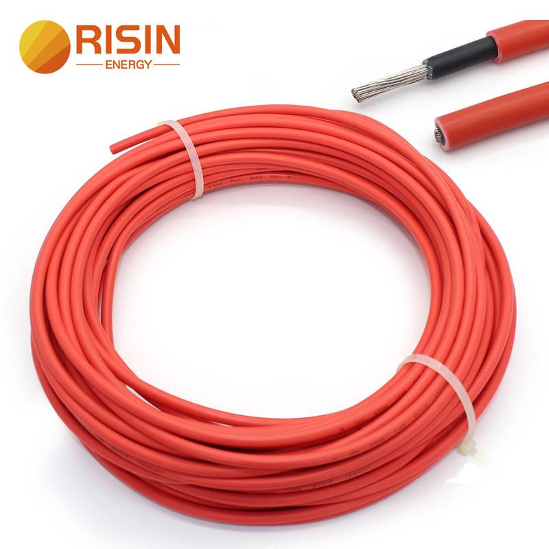 China China wholesale 4mm2 Solar Pv Cable - 1000V TUV PV1-F Solar Cable 4mm  Manufacturer – RISIN factory and suppliers