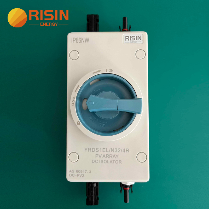 China Good Quality Dc Circuit Breaker - 1000V 32A Waterproof DC Isolator  Switch for Solar PV Array – RISIN factory and suppliers