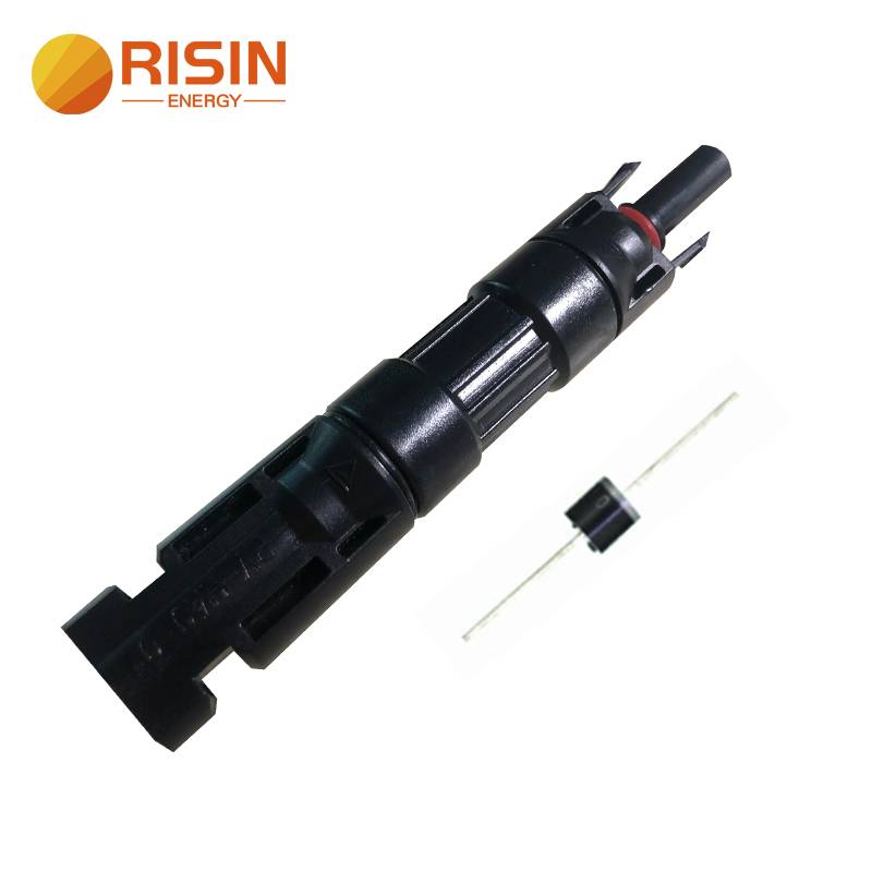 High Quality Pv Solar Connector – MC4 Solar Diode Connector For Solar Panel Connection – RISIN